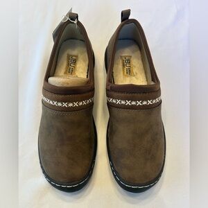 JBU by Jambu Becca Women’s  Brown Embroidered Slip ons. Sz. 7.5 M
